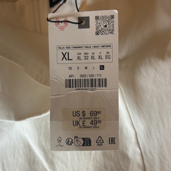 Zara White Mini Dress - Picture 12 of 13